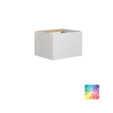 Large and luxurious bathroom with lovely oval mirrors and beautiful tiles in natural colours